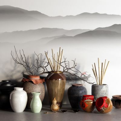 中式菜坛 酒坛 陶罐