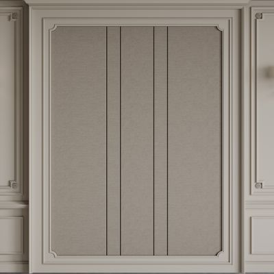 法式床头背景墙