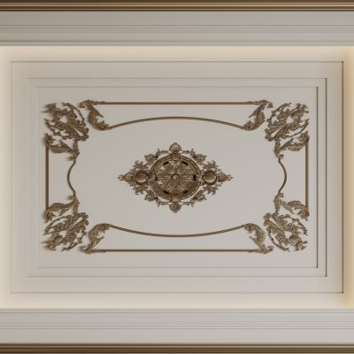 法式天花吊顶