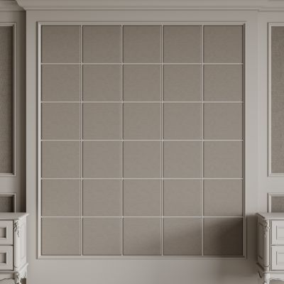 法式床头背景墙