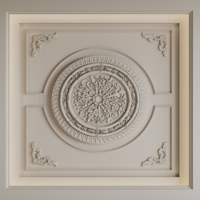 法式天花吊顶