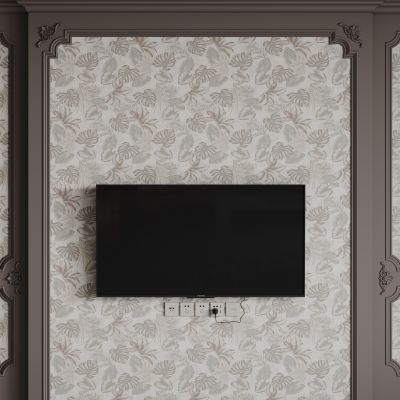 法式床头背景墙