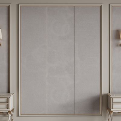 法式床头背景墙