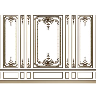 法式线条 雕花线条 构件线条 石膏线