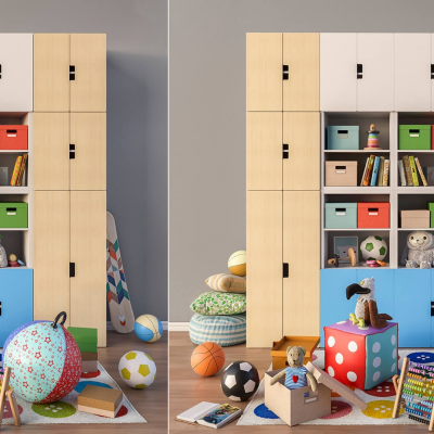 宜家模块化家具  玩具套装  儿童玩具  儿童室装饰配件 儿童室摆件 