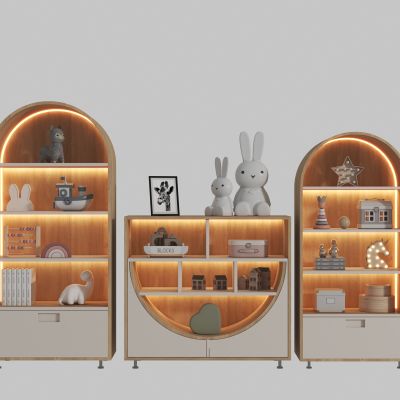 小孩房玩具柜