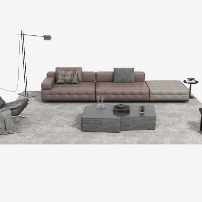 意式沙发茶几组合