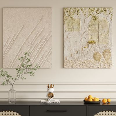 现代奶油风装饰画挂画