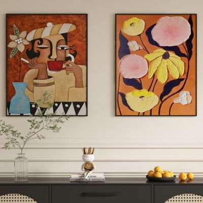 现代抽象装饰画挂画