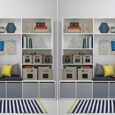 宜家模块化家具  玩具套装  儿童玩具  儿童室装饰配件 儿童室摆件 
