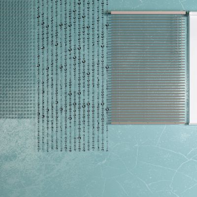 现代珠帘 遮光帘 百叶帘