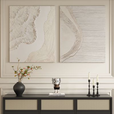 现代奶油风装饰画挂画