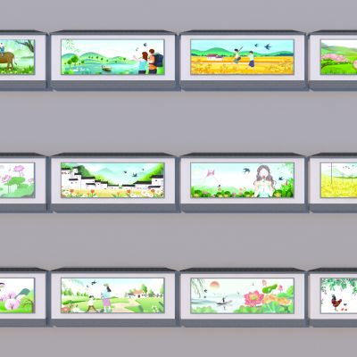 现代乡村振兴墙绘