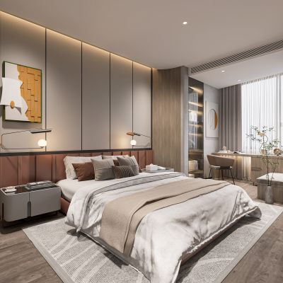 现代卧室