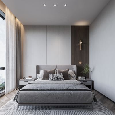 现代卧室