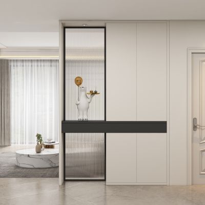 现代玄关隔断过道