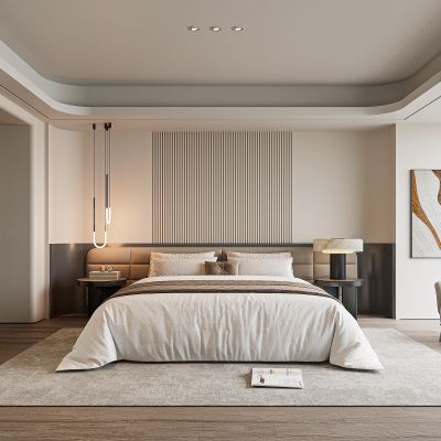 现代卧室