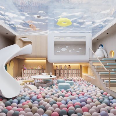 现代儿童娱乐区