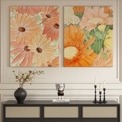 奶油风装饰画挂画