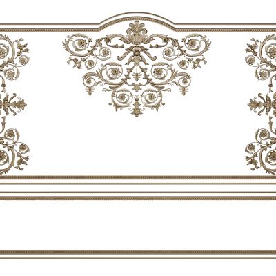 法式线条 雕花线条 构件线条 石膏线