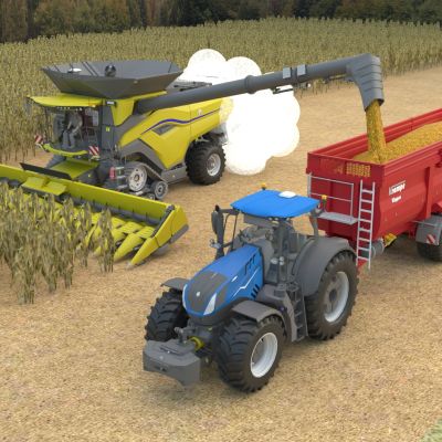 纽荷兰CR11收割机农业器械自动化