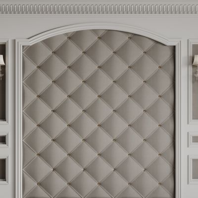 法式床头背景墙