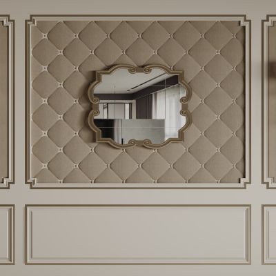 法式床头背景墙