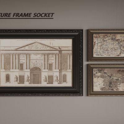 欧式装饰画 框画 挂画