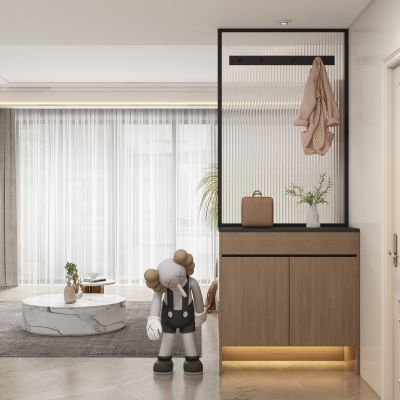 现代玄关柜隔断