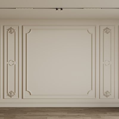 法式背景墙  构件线条 石膏线 雕花线条