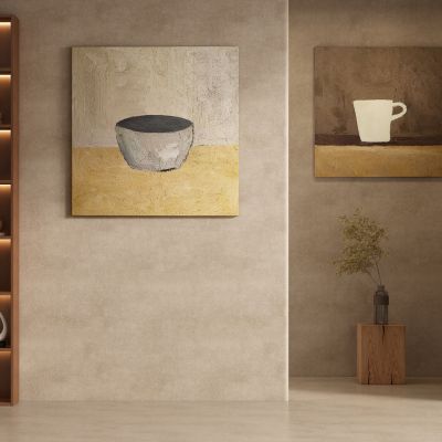 中古风侘寂风装饰画挂画