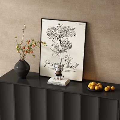 中古风装饰品摆件组合 花瓶  挂画