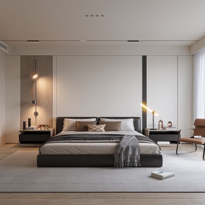 现代卧室