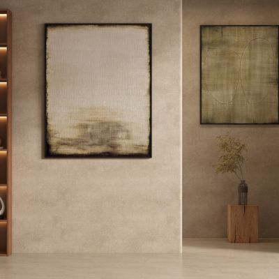 中古风侘寂风装饰画挂画