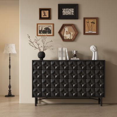 中古风法式玄关柜 餐边柜 边柜