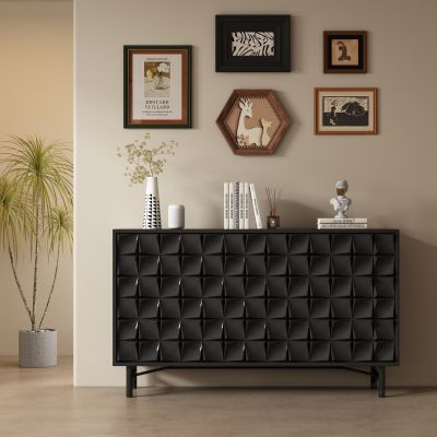 中古风法式玄关柜 餐边柜 边柜