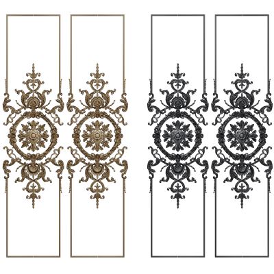 法式线条 雕花线条 构件线条 石膏线