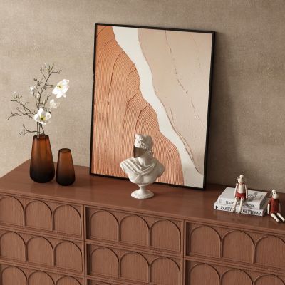 中古风装饰品摆件组合 花瓶  挂画