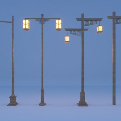 新中式市政路灯