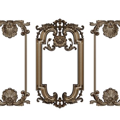 法式线条 雕花线条 构件线条 石膏线