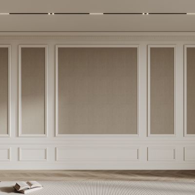 法式背景墙  构件线条 石膏线 雕花线条