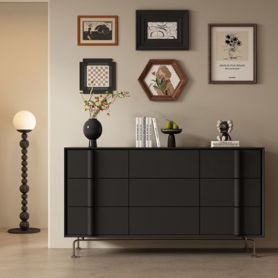 中古风法式玄关柜 餐边柜 边柜