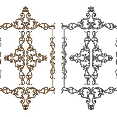 法式线条 雕花线条 构件线条 石膏线