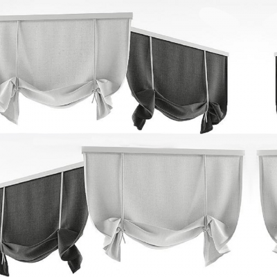 现代卷帘  布艺卷帘  欧式卷帘 纯色卷帘 小卷帘 