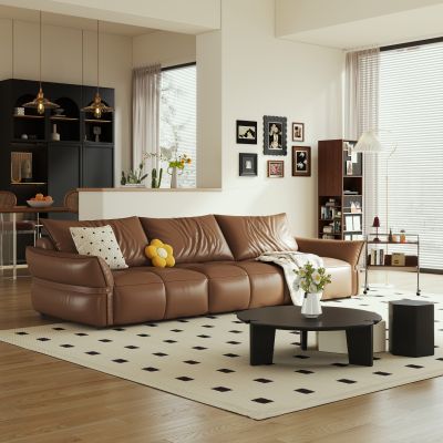 法式中古风客餐厅 横厅 客餐厅一体