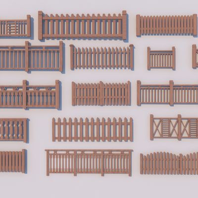  新中式护栏围栏 