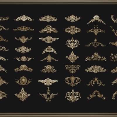 欧式雕花 雕花角花 雕花角花组合