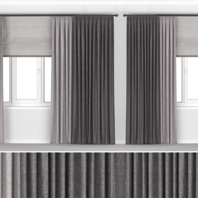  现代窗帘 纯色窗帘 现代布艺窗帘 现代窗帘 布帘 纱帘 褶帘 纯色