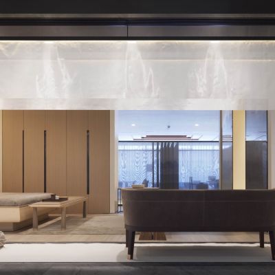 现代卧室 新中式卧室  沙发组合 床床头柜组合  简约卧室