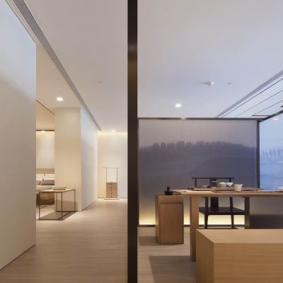 茶室  现代茶室  新中式茶室  茶桌椅组合  简约茶室